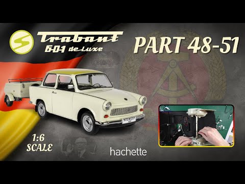 Hachette Trabant 601 de Luxe 1:6 Part 48 - 51 - The Electronics