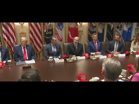 President Trump responds to protests at NJ ICE facility
