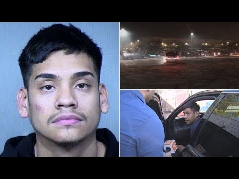 Suspected street racer confronted in Phoenix