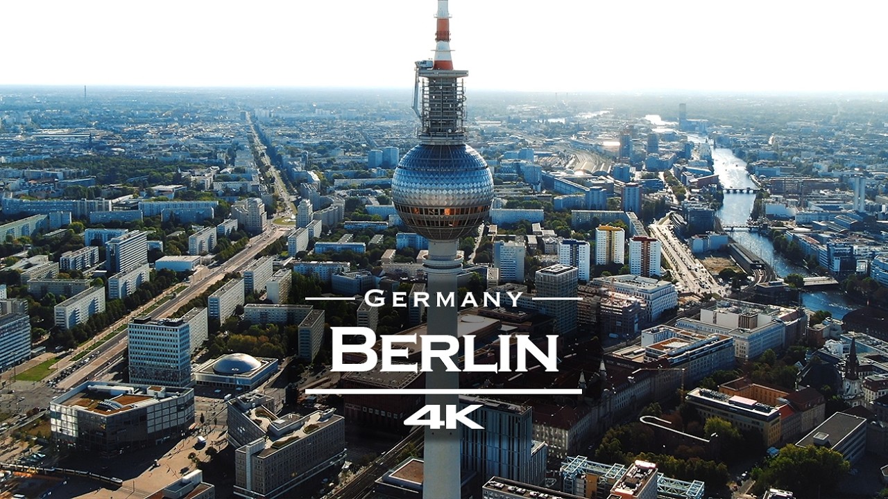 BERLIN 4K 🇩🇪 Germany from Above | Cinematic Drone Tour