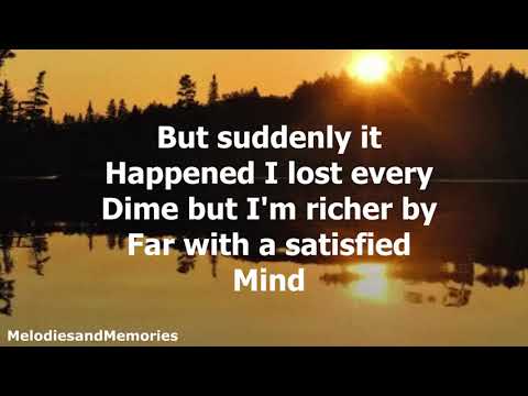 A Satisfied Mind by Porter Wagoner - 1955 (with lyrics)