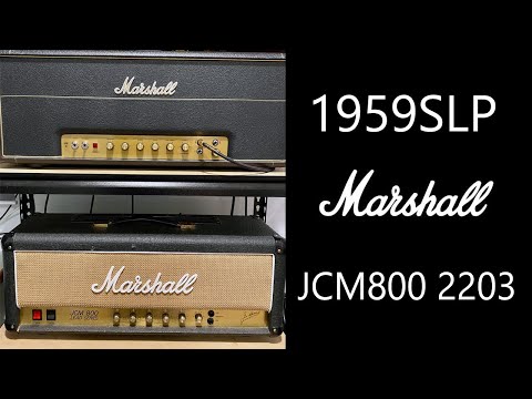 Can a Marshall JCM800 2203 sound like a DIMED Marshall Plexi 1959SLP?