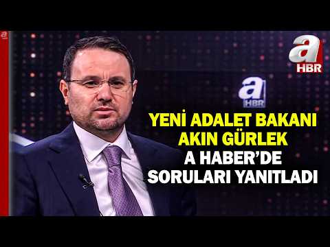 Adalet Bakanı Akın Gürlek - A Haber Özel Röportaj - 13.02.2026 | A Haber