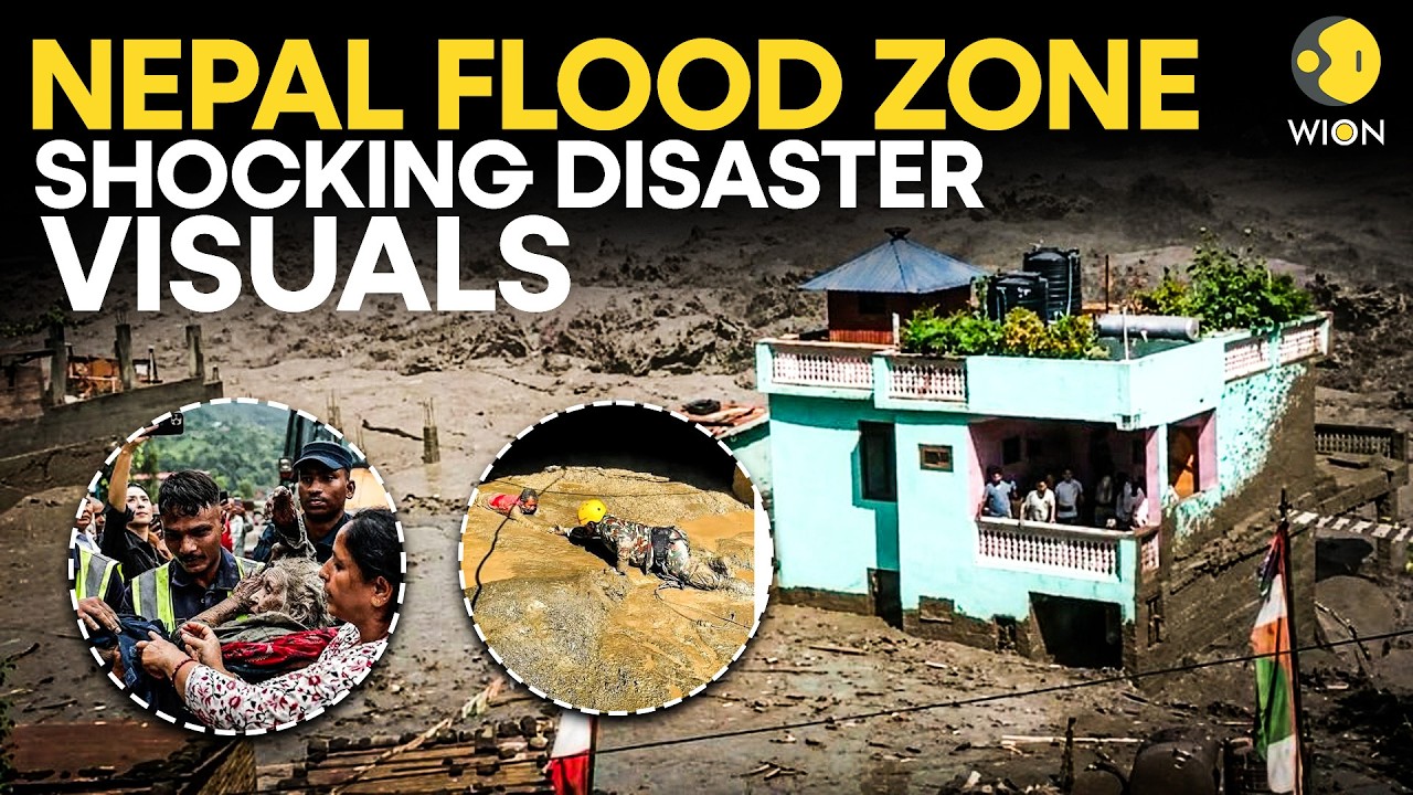 Nepal DEADLY Floods LIVE: Shocking VISUALS From Disaster Zone |  Nepal-Tibet Border LIVE | Flood