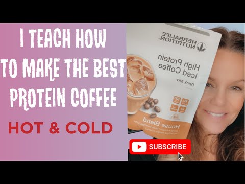 HOW TO MAKE HERBALIFE PROTEIN COFEE COLD & HOT IN LESS THAN 2 minutes !! THE PERFECT ON THE GO
