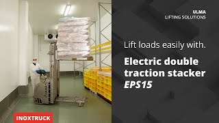 Elektrický vysokozdvižný vozík ULMA Inoxtruck EPS15