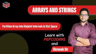 YouTube video 'Partition Array Into Disjoint Intervals in O(n) Space | Leetcode 915 | Solution in Hindi'
