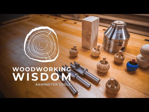 Inverted Spinning 'Tippe Top' Wooden Toy - Woodworking Wisdom
