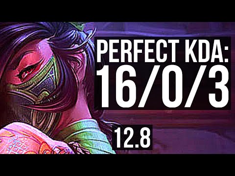AKALI vs GRAGAS (MID) | 16/0/3, Legendary, 1.0M mastery | BR Diamond | 12.8