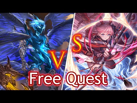 [Granblue Fantasy] Sandira Showcase : Lucilius / Dark Rapture Zero Free Quest サンチラお試し ルシゼロフリクエ