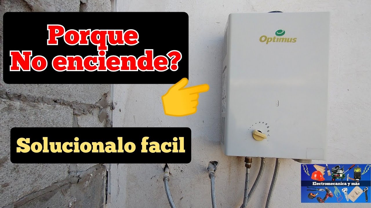 boiler de paso no enciende