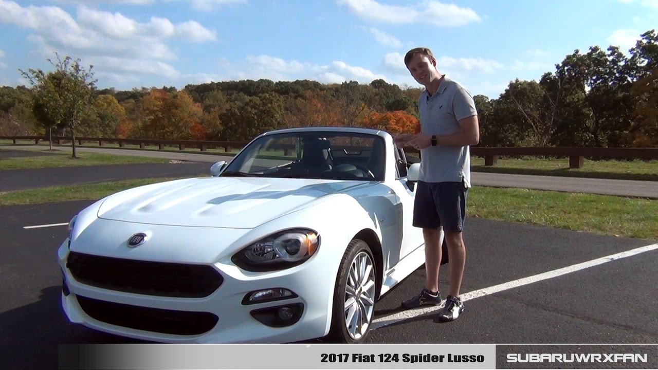 Review: 2017 Fiat 124 Spider Lusso