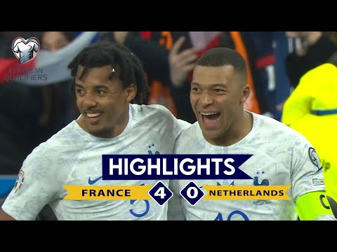 France 4 - 0 Netherlands | Highlights | European Qualifiers | 25th March 2023