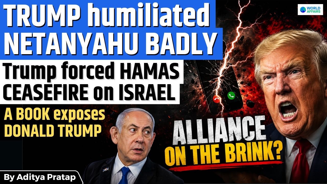 Trump vs Netanyahu EXPOSED! Explosive Book Reveals Secret Call That Shook Israel-US Relations