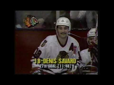 Chicago Blackhawks Washington Capitals Jan. 17, 1988 Highlights