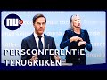 Terugkijken: persconferentie van Rutte en De Jonge | NU.nl