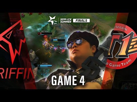 GRF vs SKT | FINALS Game4 H/L | 2019 LCK Summer