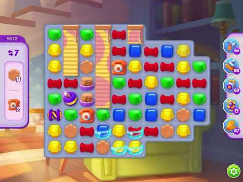 Homescapes level 9572 hard