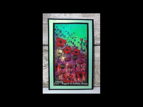 The majesty of red #laviniastamps