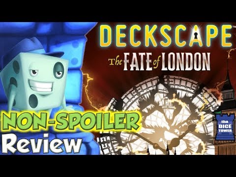 Deckscape: Fate of London NON -SPOILER Review - with Tom Vasel