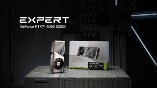 MSI GeForce RTX 4080 SUPER EXPERT - GRACEFUL POWER