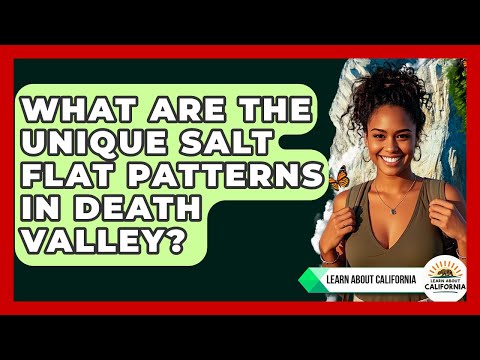 What Are The Unique Salt Flat Patterns In Death Valley? - Learn About California