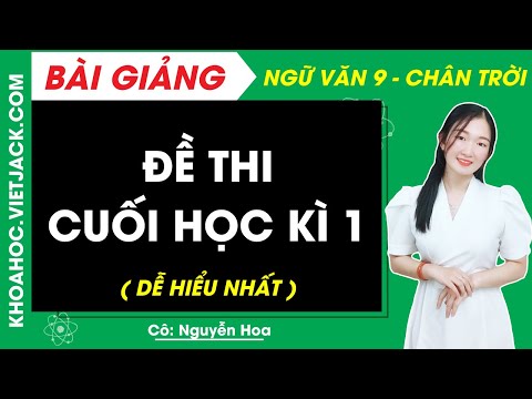 Đề cương ôn tập Học kì 1 Ngữ Văn 9 Chân trời sáng tạo