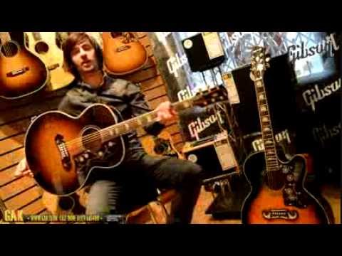 Gibson vs. Epiphone - J-200 Standard and the EJ-200CE Demo at GAK!