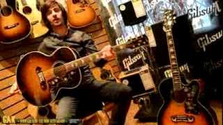 Video thumbnail for Gibson vs. Epiphone - J-200 Standard and the EJ-200CE Demo at GAK! by GAK
