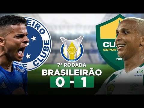CRUZEIRO 0 x 1 CUIABÁ Brasileirão Série A 2023 7ª Rodada | Narração