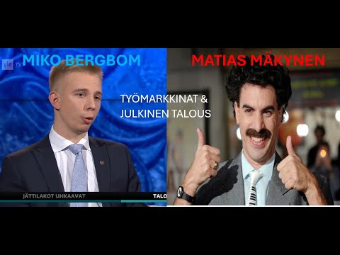 Miko Bergbom kouluttaa SDP:n Matias Mäkystä lakoista ja valtiontaloudesta | A-Studio 6.3.2024