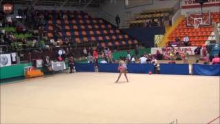 Emine Melisa UZUN 2016 Antalya Kulüplerarası 1.Etap Yıldızlar Top Performansı