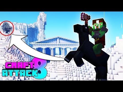 Ork zu Besuch in der Minecraft Qwüste von BastiGHG  🔨 Craft Attack 8 mit Croco #58