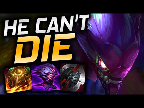 Turning Kha'Zix into an Unkillable Monstrosity in Season 13.