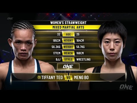 Tiffany Teo vs Meng Bo full fight