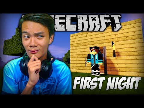 Minecraft (Survival) Part 1 - First Night