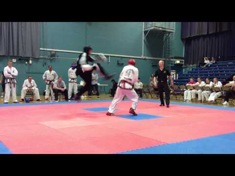 ITF Taekwon Do Sparring 2013 PUMA British Championships Men's Team TUK vs GTI