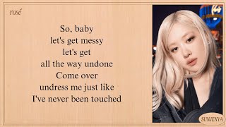 Download lagu Rosé messy (lyrics) mp3