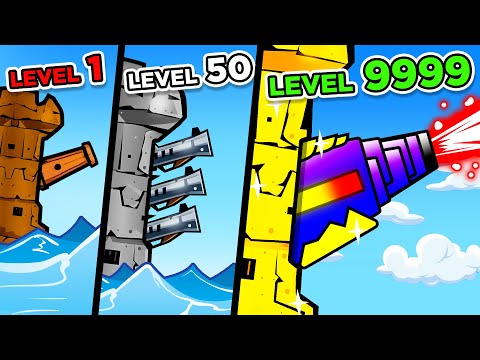 Upgrading to STRONGEST Cannon in Awesome Pirates!