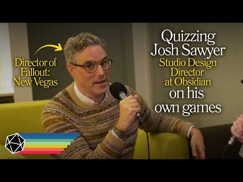 Quizzing Josh Sawyer, Studio Design Director at Obsidian, on his own games