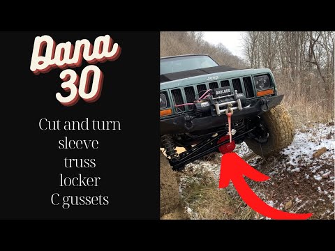 Ultimate budget Dana 30 build Jeep xj