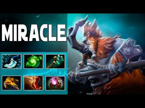 DOTA 2 - MIRACLE MAGNUS GAMEPLAY MMR 8000