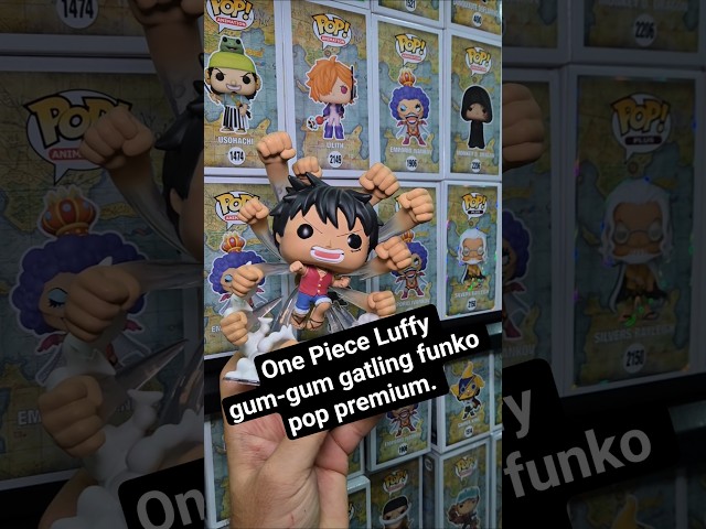Vídeo relacionado con Funko Pop! Premium: One Piece - Luffy - Gum Gum Gatling - Exclusivo de Amazon - Figura de Vinilo Coleccionable - Idea de Regalo - Mercancía Oficial - Juguetes para niños y Adultos