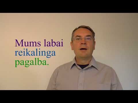 Lithuanian Lesson 73 - Pagalba - Help