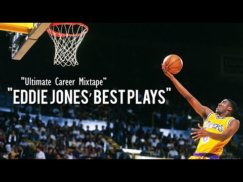 Eddie Jones Ultimate Career Mixtape – Posters on Bradley, Lakers & Heat Highlights! 🔥🏀