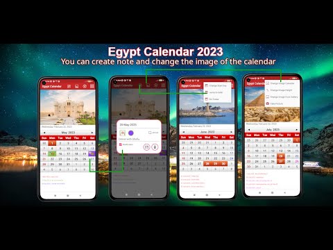 Egypt Calendar 2025 Video