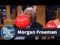 Morgan Freeman Chats with Jimmy While Sucking ...