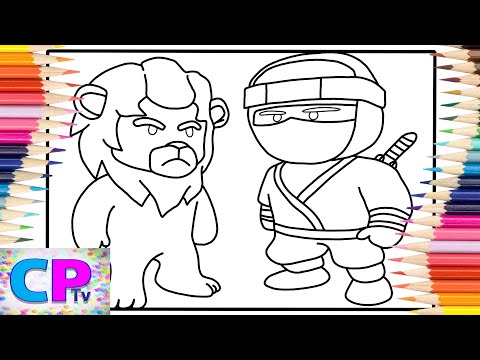 Stumble Guys Coloring Pages/Lion vs Ninja/Marin Hoxha - Endless [NCS Release]@coloringpagestv