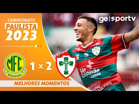Gols e lances de Mirassol x Portuguesa