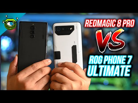 ASUS ROG Phone 7 Ultimate Vs REDMAGIC 8 Pro | Gaming Phone Comparison